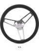 Grant Billet Classic Series Black Wheel Ford Logo