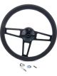 Grant Steering Wheel T Series 13.75in Black Leather Grip Chevy Logo