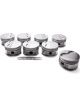 Icon Pistons Pontiac V8 Dished Piston Set 4.160 Bore -14cc