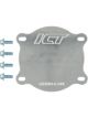 ICT Billet Throttle Body Blockoff Plate Aluminum Clear Fits GM LT