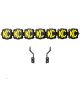 Kc Hilites Gravity LED Pro6 Front Bumper 7 Light Bar Kit