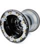 Keizer Wheel 10x12in 6.000in BS 27 Spline Beadlock Black Machined
