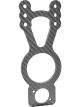 King Racing Products Carbon Steering Gear Mount Bottom Shut Off