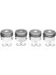 Mahle Piston Set w/Rings Fits GM 6.6L Duramax LH 4 Pack