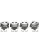 Mahle Piston Set w/Rings 4.055in Fits GM 6.6L Duramax RH 4 Pack