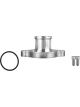 March Performance Thermostat Housing SBC Straight Clearcoat