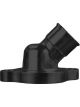 March Performance Thermostat Housing LS 45 Degree Black