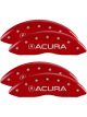 MGP Brake Caliper Cover 18in Fits Acura MDX 2022-24 Set of 4