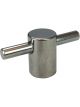 Moroso Air Cleaner Nut Wing 1/4-20 in Thread Steel Chrome