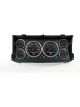 New Vintage USA Gauge Kit Fits Ford Truck 73-79 Perf II Black