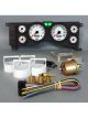 New Vintage USA Gauge Kit Fits Mustang 78-86 Performance II White