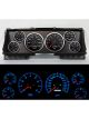 New Vintage USA Gauge Kit Fits Ford Truck 87-91 Perf II Black
