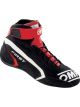 OMP Racing Driving Shoe Mid-Top Red Black Euro Size 45