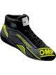 OMP Racing Driving Shoe Sport Black Yellow Euro 39 Pair