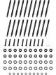 Optitorque Cylinder Head Stud Kit Patriot Black Fits GM LS Kit