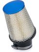 OTR Filter Air Kart 2.437in Inlet 5in 20 Deg Blue