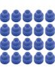 Quickcar Racing Weather Pack Cable Seal 12 Gauge Wire Blue Set of 20