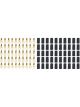 Quickcar Racing Ring Terminal #8 14-16 Ga w/Heat Shrink 50pk