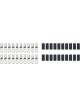Quickcar Racing Ring Terminal 5/16in 4 Ga w/Heat Shrink 20pk