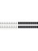 Quickcar Racing Ring Terminal 1/2in 4 Ga w/Heat Shrink 20pk