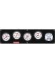 Quickcar Racing Extreme 4-1 Panel w/Tach OP/WT/FP15/WP Black
