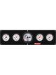 Quickcar Racing Extreme 4-1 Panel w/Tach OP/WT/OT/FP15 Black