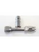 Aeroflow Air Con Straight Fitting -6AN With Charge Port