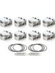 Race Tech Piston Flat Top 4.040in Bore -5.00 cc Skirt SBC Set of 8