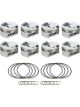 Race Tech Piston Dome 4.310in Bore + 21.20 cc BBC Set of 8