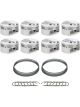 Race Tech Piston Dome 4.500in Bore + 32.70 cc BBC Set of 8