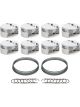 Race Tech Piston Flat Top 4.070in Bore -3.30 cc Fits GM LS Set of 8