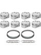 Race Tech Piston Dished 4.075in Bore -22.90 cc Fits GM LS Set of 8