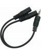 Raceceiver Headset Adapter Cable Splitter 3.5mm
