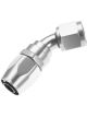Redhorse Performance Hose End 1045 Series 45Deg 4 AN Clear