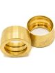 Redhorse Performance Compression Ferrule 6 AN Brass Natural Pair