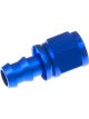 Redhorse Performance Hose End Straight 10 AN PTFE Blue Red