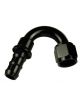 Redhorse Performance Hose End 2150 Series 150Deg 12 AN PTFE Black