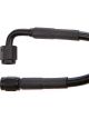 Redhorse Performance AN Hose 36in 3 AN Hose 90Deg Black