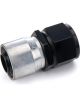 Redhorse Performance Hose End 7000 Series Straight 12 AN Black Clear