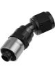 Redhorse Performance Hose End 7030 Series 30Deg 6 AN Black Clear