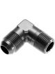 Redhorse Performance Adapter 90Deg 6 AN to 1/4in NPT Male Black