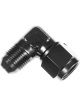 Redhorse Performance 6AN Female to 6AN Male Fitting 90-Deg Black