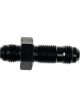 Redhorse Performance 3AN Bulkhead Adapter Black Male Straight