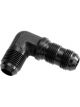 Redhorse Performance 8AN Bulkhead Adapter 90 Male Black