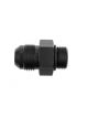 Redhorse Adapter Straight 6 AN to 6 AN Male O-Ring Black