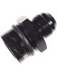 Redhorse Performance 12an Male Valve Cover Oil Cap Aluminum Black
