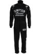 Simpson Driving Suit Checkers Medium Black SFI 3.2A/5