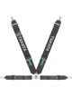 Takata Harness Race 4-Point Bolt- In 3in Shoulder 2in Lap Blk