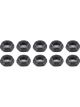 Ti22 Half Nut 1/2-20 Thread Black 10 Pack