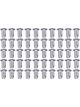 Ti22 Quick Turn Fastener Oval Head 7/16 x 0.600in Body Set of 50
